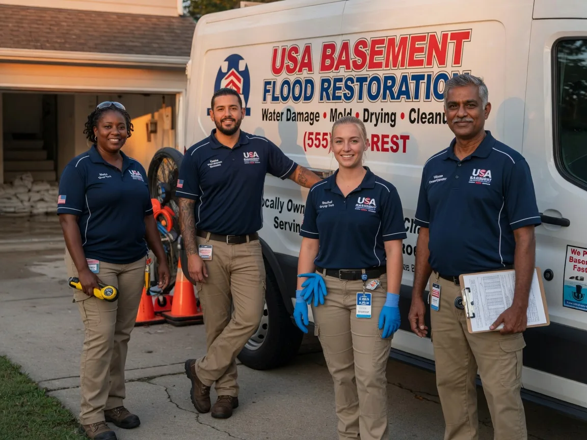 Basement Flood Cleanup company in North Concord, VT